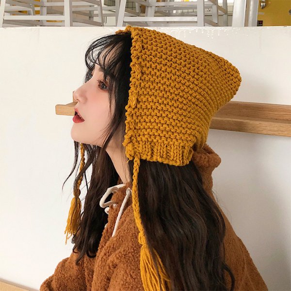 Warm And Cute Women's All Match Knitted Wool