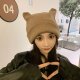 Women's Fashion Warm College Style Ear Hat