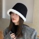 Female Casual Hundred With Warm Protective Ear Basin Hat