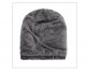 Fleece Horizontal And Vertical Pattern Cloth Hat