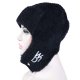 Women's Wool Knitted Ear Protection Hat Warm Pullover