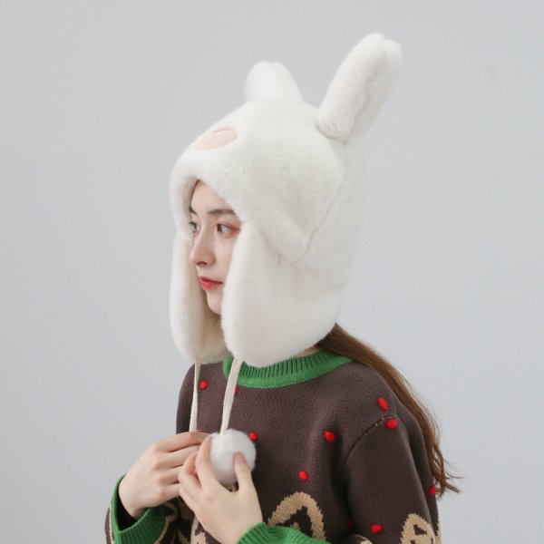 Sweet And Cute Three-dimensional Rabbit Ear Plush Ear Hat