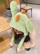 Dinosaur Shape Plush Hat Cartoon Warm Earmuff Head