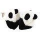 Cute And Cute Main Plush Panda Warm Hat