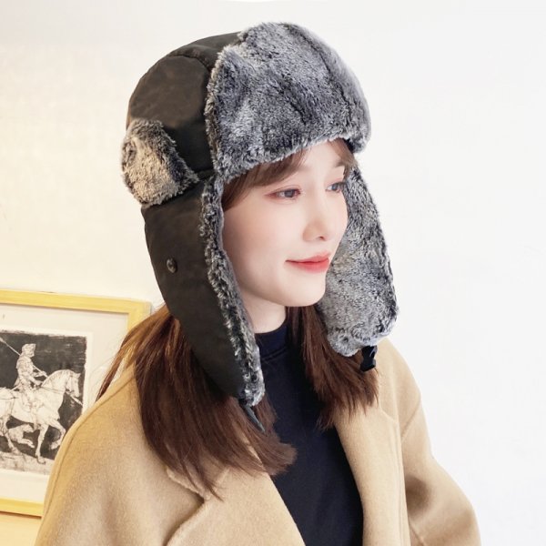 Women's Fashion Personality Plush Thickened Hat