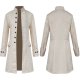 Men's Medieval Coat Jacket Trench Coat