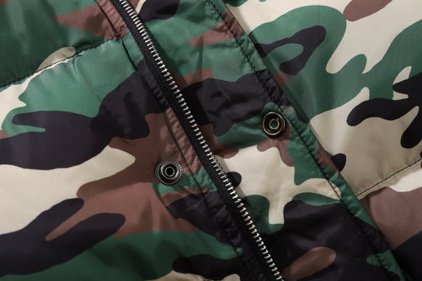 Camouflage Bread Coat Cotton Coat Men's National Trendy Brand