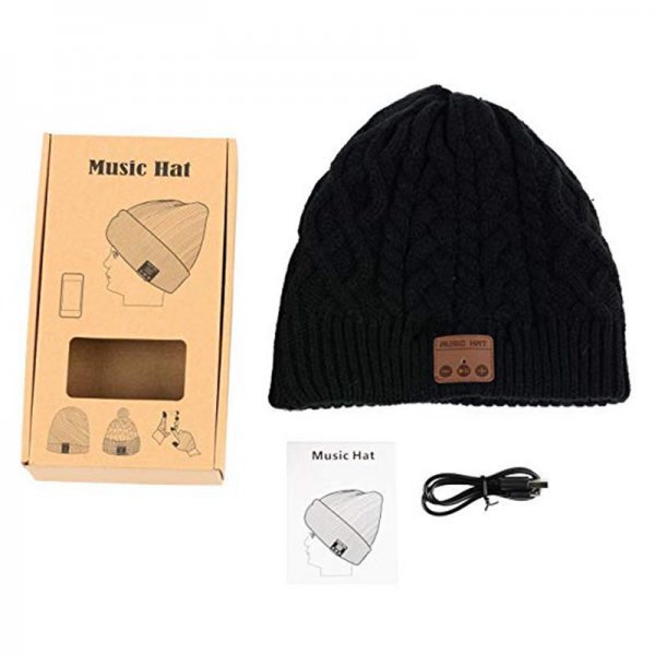 Men's And Women's Knitted Wireless Call Listening Music Hat